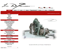 Tablet Screenshot of lucadifrancesco.com